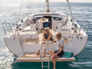 HANSE 418 VITORLÁS YACHT – GYORS – KÉNYELMES – TAVI KIEL